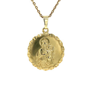 Gold pendant 14 krt