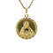 vintage Gold pendant 14 krt