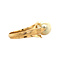 vintage Gold ring with pearl 18 krt