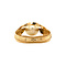 vintage Gouden ring met parel 18 krt