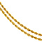 vintage Gold necklace cord 51.5 cm 18 krt
