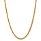 vintage Gold necklace gourmet 44.5 cm 18 krt