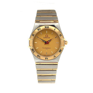 Omega constellation watch steel/18carat
