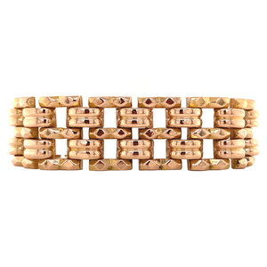 Roségouden armband 20 cm 14 krt