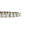 vintage White gold tennis bracelet with diamonds 14 krt