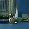 vintage Gold pendant with jade 14 krt