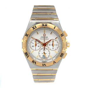 Omega constellation watch steel/18carat