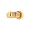 vintage Gouden ring met diamant 18 krtGold ring with diamonds 18 krt