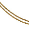 vintage Gouden collier Chopard met Happy Diamonds hanger 43 cm 18 krt