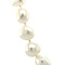 vintage Pearl necklace with gold clasp 45 cm 14 krt