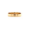 vintage Gold row ring with diamond 14 krt