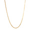 vintage Gold necklace gourmet 42 cm 14 krt