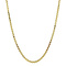 vintage Gold necklace venetian 44.5+10 cm 14 krt