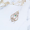 vintage Vintage gold pendant with diamond and emerald 14 crt