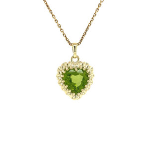 Sophia pendant 14 krt - Lime