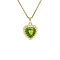 vintage Sophia pendant 14 krt - Lime