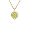 vintage Sophia pendant 14 krt - Lime