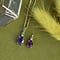 vintage Grace pendant L 14 krt - Violet