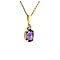 vintage Grace pendant L 14 krt - Violet