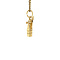 vintage Gouden hanger Nederlandse windmolen 14 krt