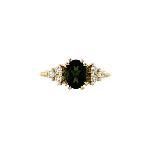 Audrey ring 14 krt - Forest