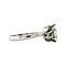 vintage White gold strike ring with diamond 14 krt