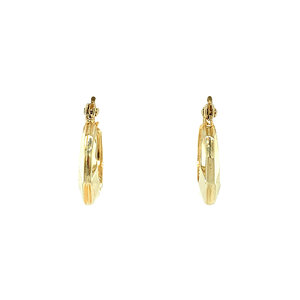 Gold earrings fantasy 14 krt