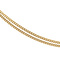 vintage Gold length necklace gourmet 45 cm 14 krt