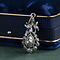 vintage Pendant with rose diamond 12 krt