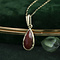 vintage Gold pendant with carnelian 14 kt