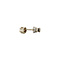 vintage White gold brooch with diamond 14 kt