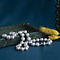 vintage Parel collier met zilveren sluiting 925