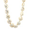 vintage Pearl necklace with gold clasp 14 kt