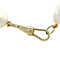 vintage Pearl necklace with gold clasp 14 kt