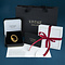 vintage Gold brooch with rose-cut diamond 14 kt