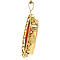 vintage Gold pendant with cameo 14 kt