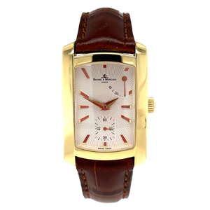 Baume & mercier watch 18 kt