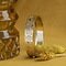 vintage Vintage gouden bangle met gravure 14 krt