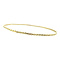 vintage Vintage gold braided jingle bracelet 14 kt