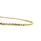 vintage Vintage gold braided jingle bracelet 14 kt