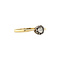 vintage Golden solitaire ring with rose diamond 14 kt