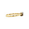 vintage Golden solitaire ring with rose diamond 14 kt