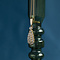vintage Gouden hanger met diamant 20 krt