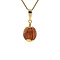 vintage Gouden hanger met jaspis 14 krt