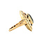 vintage Gouden ring met spinel 14 krt