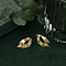 vintage Gold fantasy ear clips 14 kt