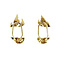 vintage Gold fantasy ear clips 14 kt