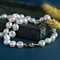 vintage Parel collier met gouden sluiting 14 krt