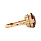vintage Gouden ring met carneool 14 krt