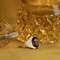 vintage Gold ring with amethyst 14 kt